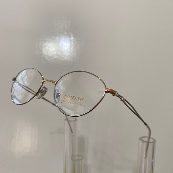 Fratelli Lozza Women’s Eyeglasses - Silver / Gold (mod. Lea) - Picture 2 of 4